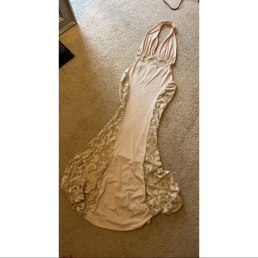 Nude dress